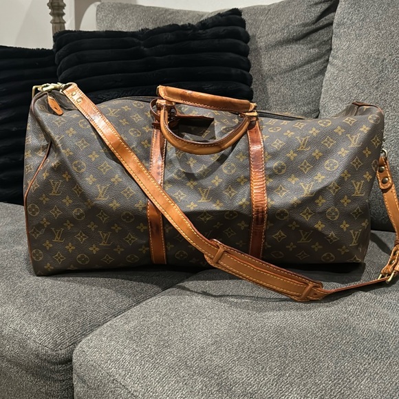 VINTAGE LOUIS VUITTON  Keepall Bandouliere 60 - Picture 2 of 15